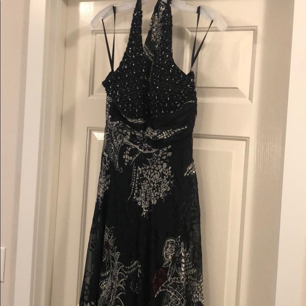 Nina Austin Halter Dress